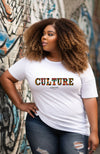 Unisex African Print Culture Slogan T-shirt | KUMASI