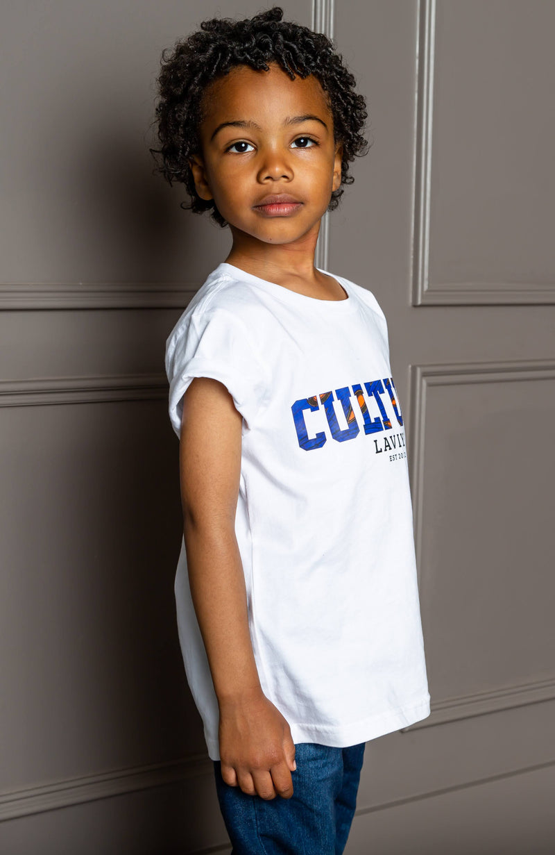 Little Boy's Unisex Print Culture T-shirt | ENUGU – LAVIYE
