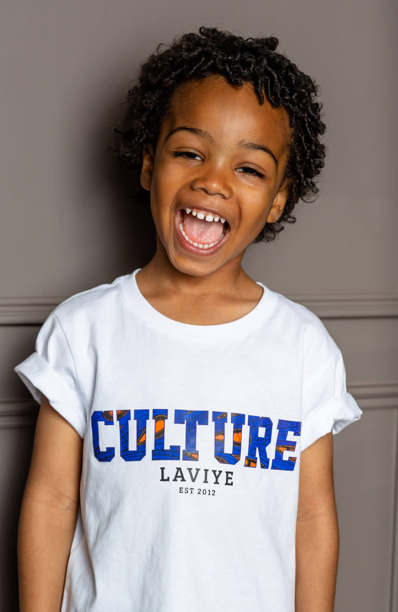 Little Boy's Unisex Print Culture T-shirt | ENUGU – LAVIYE