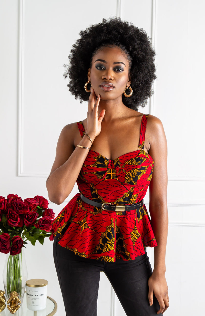 African Print Corset top for Women, Ankara corset top for women, Corset  tops for Summer, Ankara corset Tops for the holidays