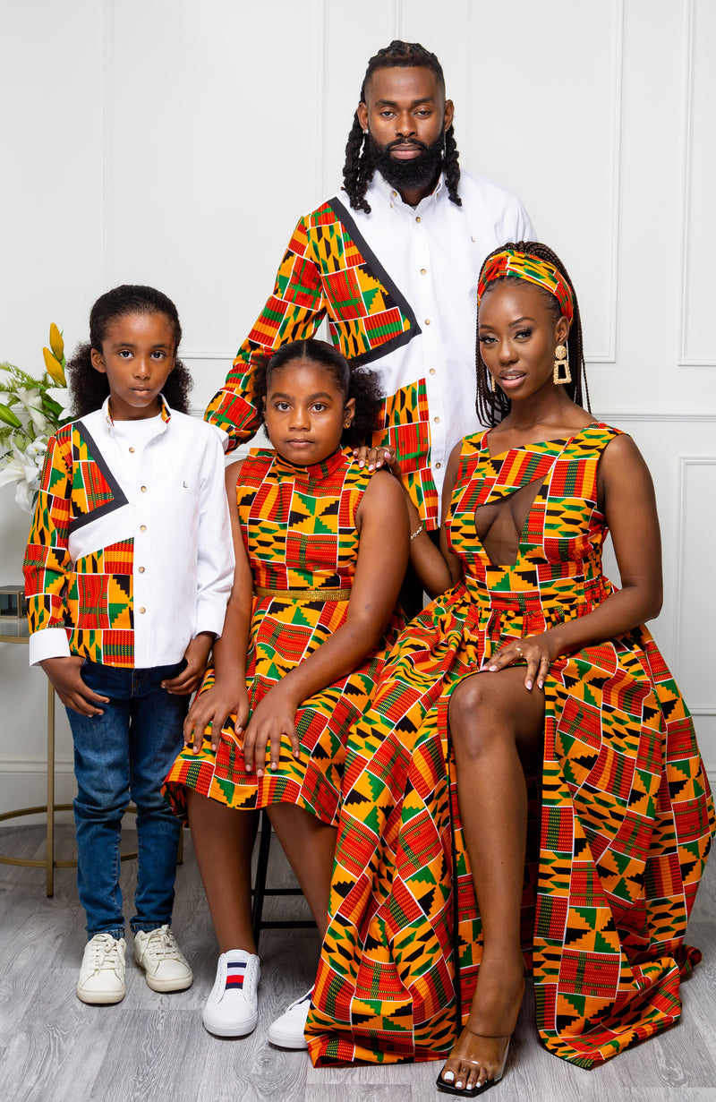 Stylish African dress Ankara dress African print dress -  Portugal
