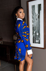 African Dress Shirt for Womens | Unisex Etibo Long Sleeved Shirt - ELLA